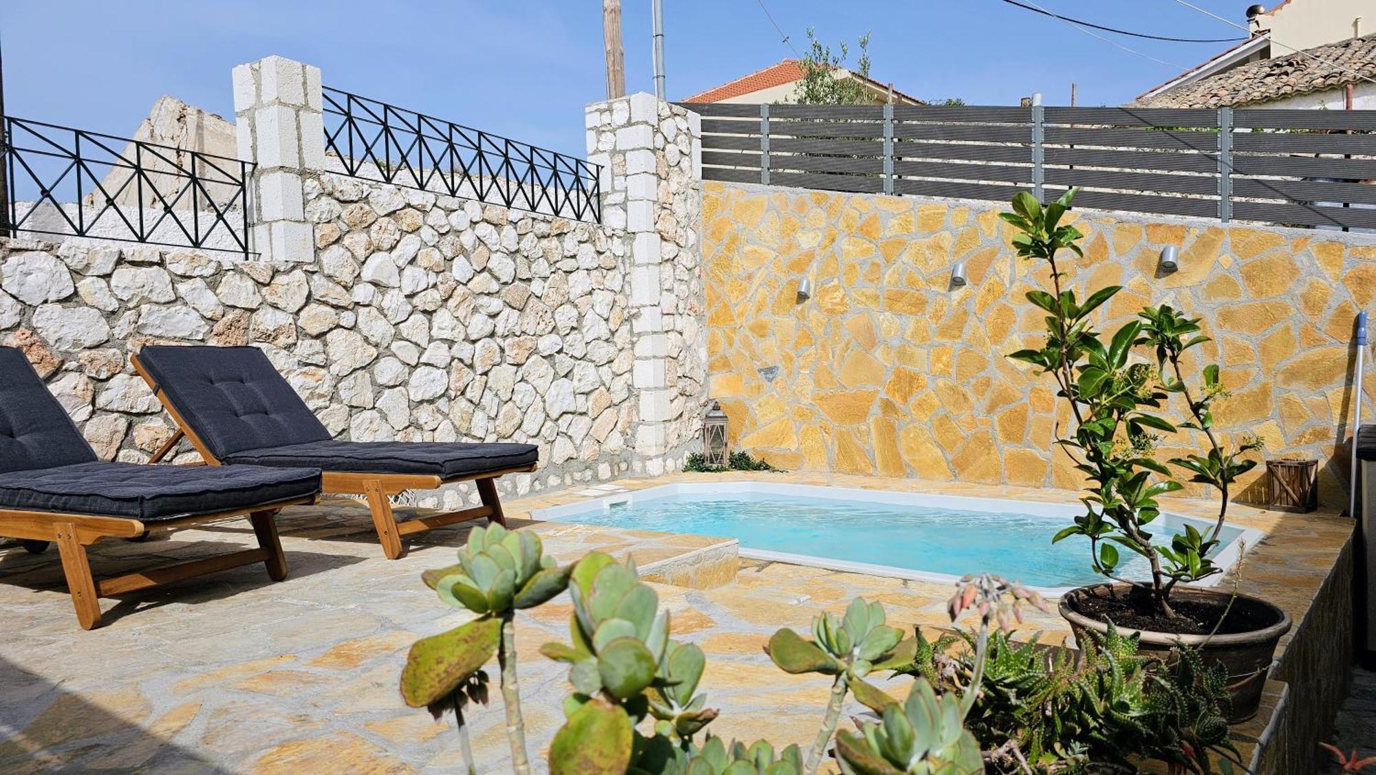 Villa Apoplous With Pool 阿索斯 外观 照片